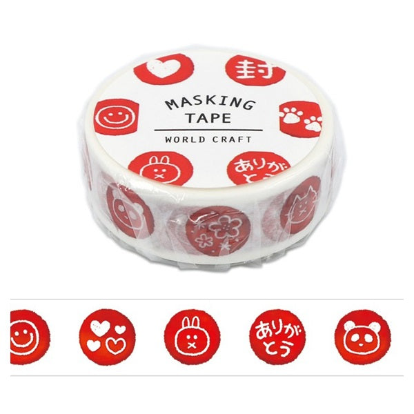 World Craft Washi Tape: Hanko