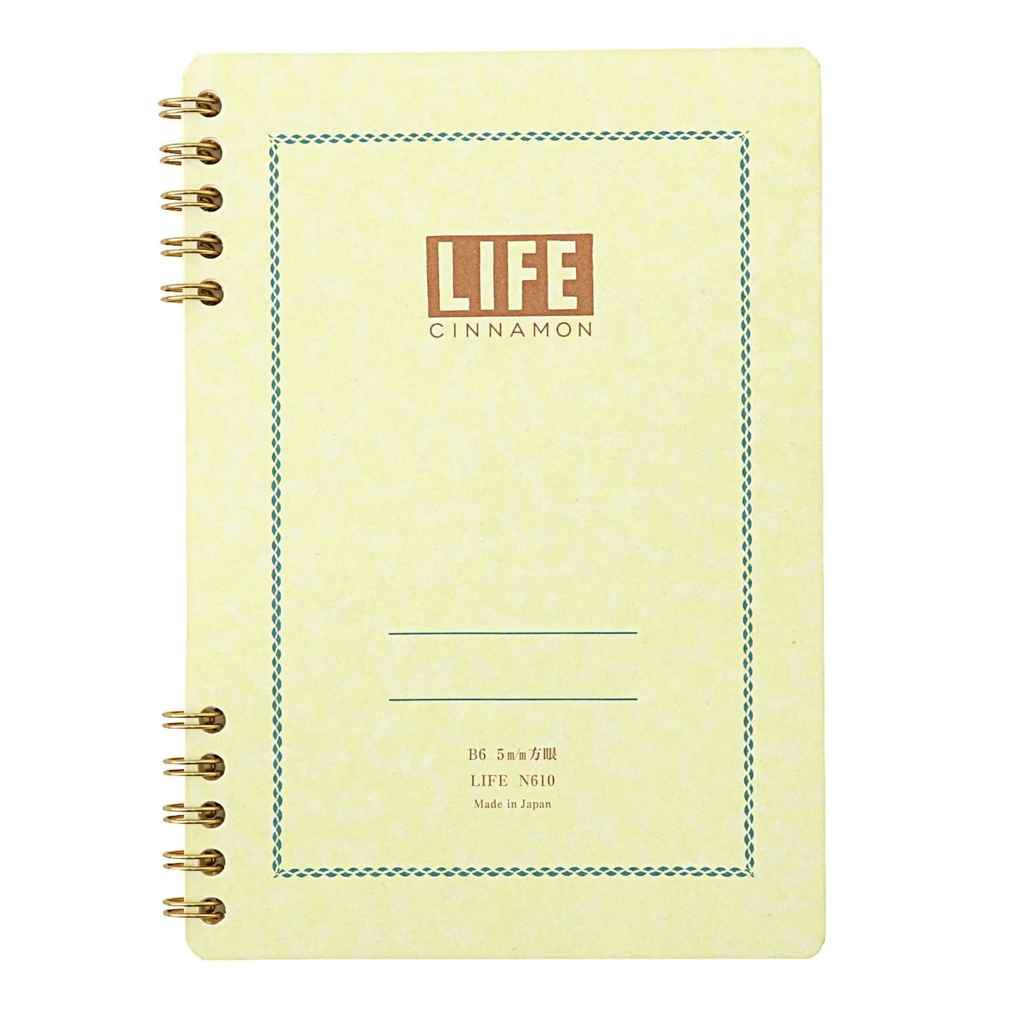 Life B6 Ring Notebook (Cinnamon)