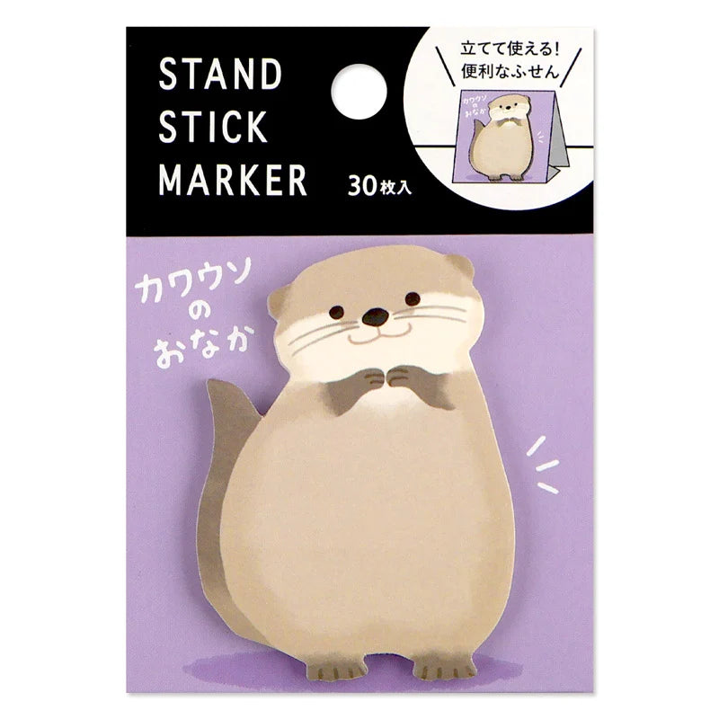 Mind Wave Standing Sticky Notes (Otter)