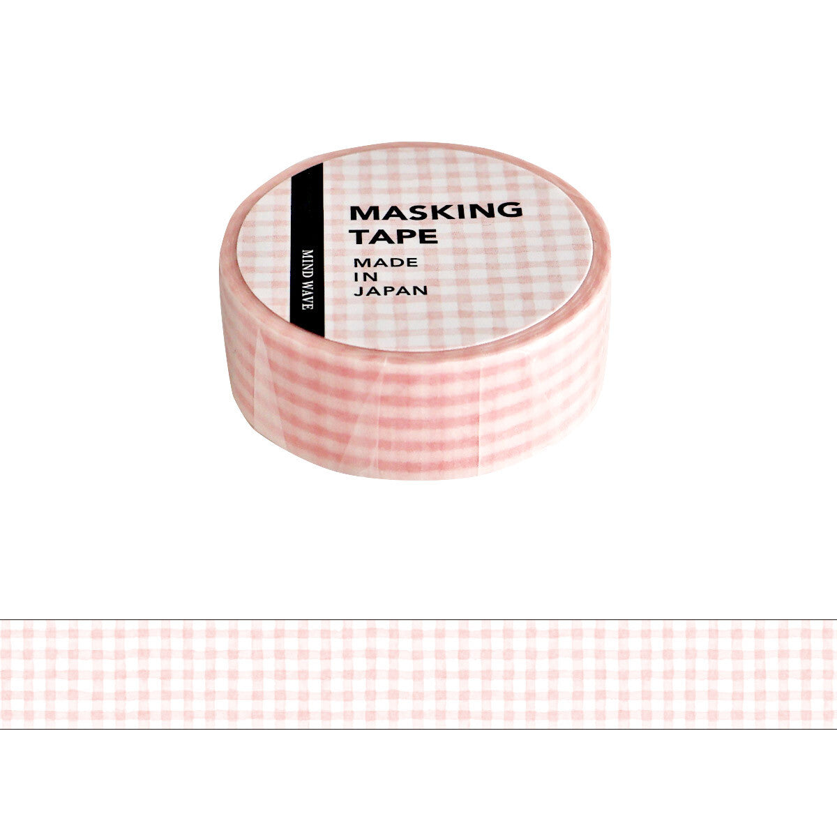 Mind Wave Pattern Washi Tape: Pink