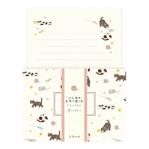 Furukawa Shiko Letter Set: Cat & Mouse