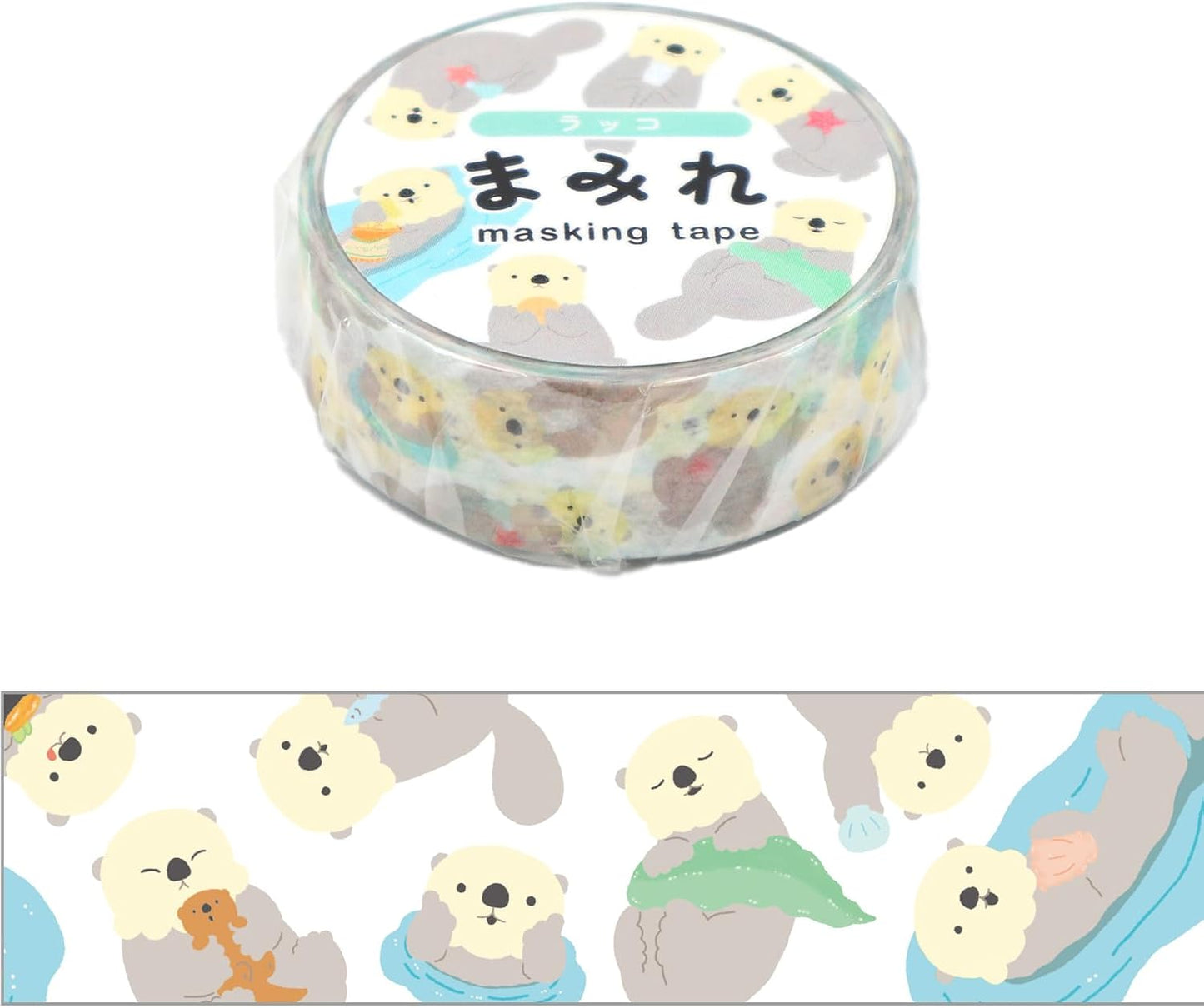 World Craft Washi Tape: Sea Otter