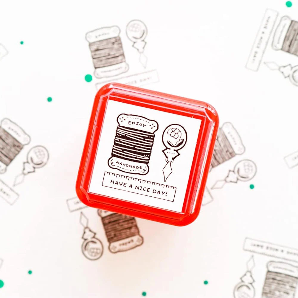 Hello Small Things x Sanby Self Inking Stamps: Have a Nice Day