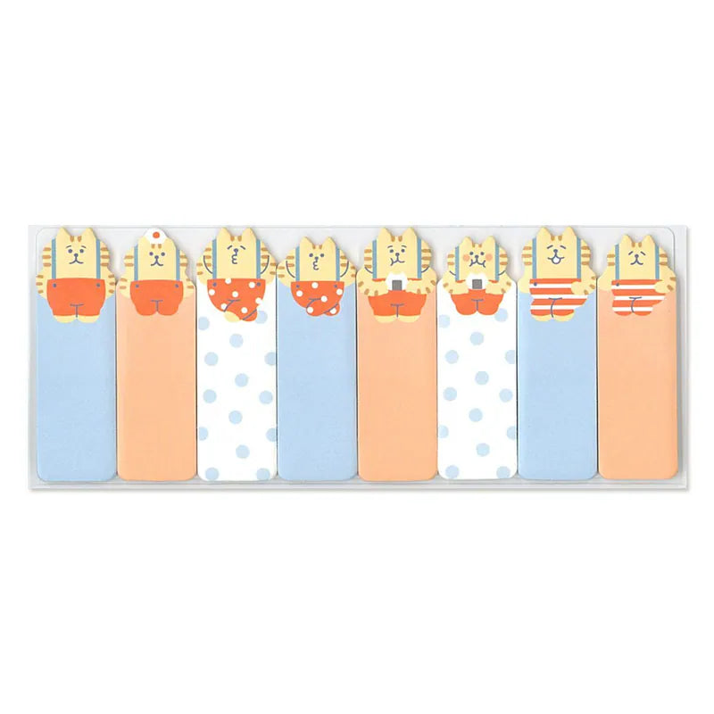 Mind Wave Sticky Marker: Gorogoro Nyansuke Series (Suspense Blue)