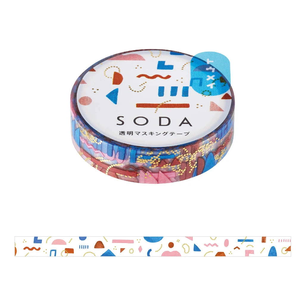 Hitotoki Kingjim SODA Washi Tape: Spare Parts