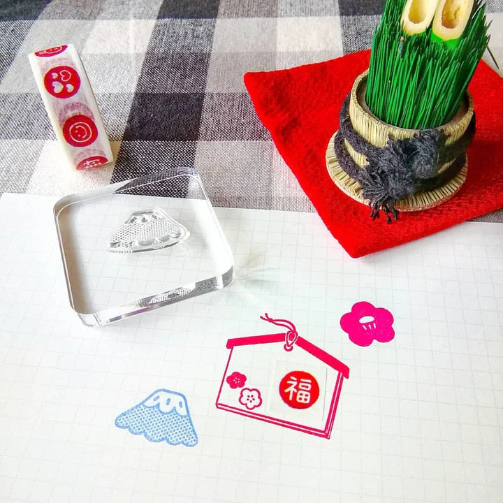 World Craft Clear Stamp Decorations (Flowers)
