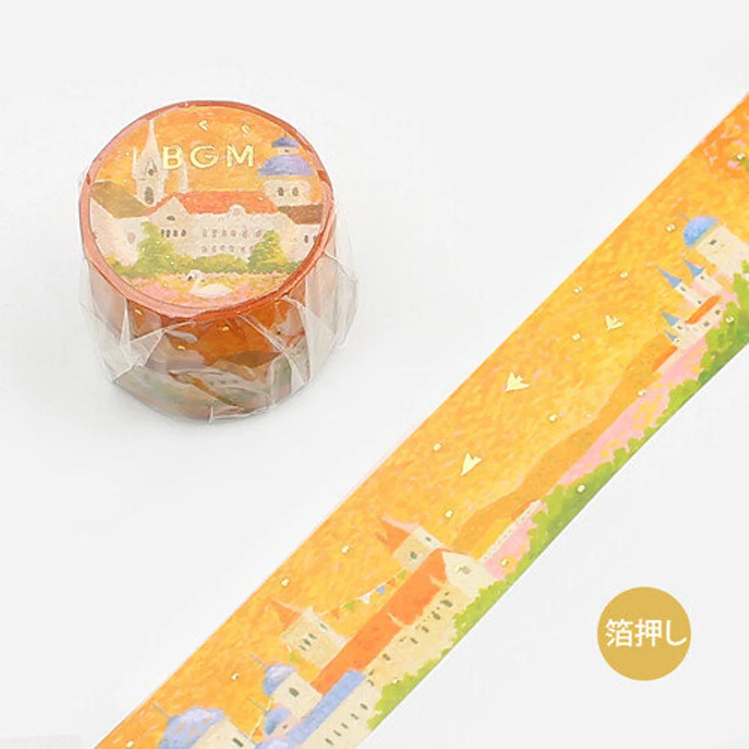 BGM Washi Tape: Sicilian Sunset