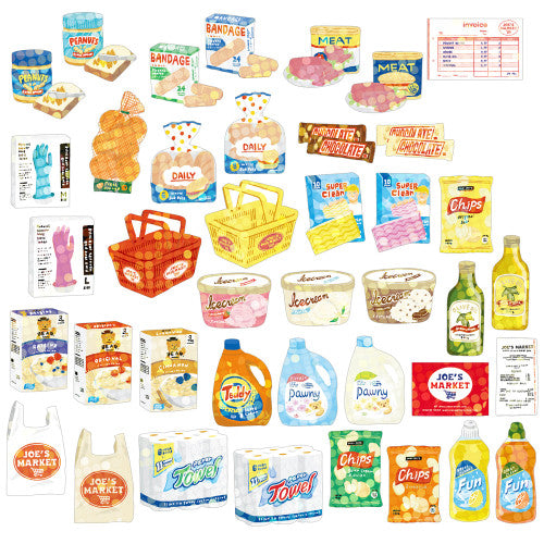 Haco Decoration Stickers (various designs)