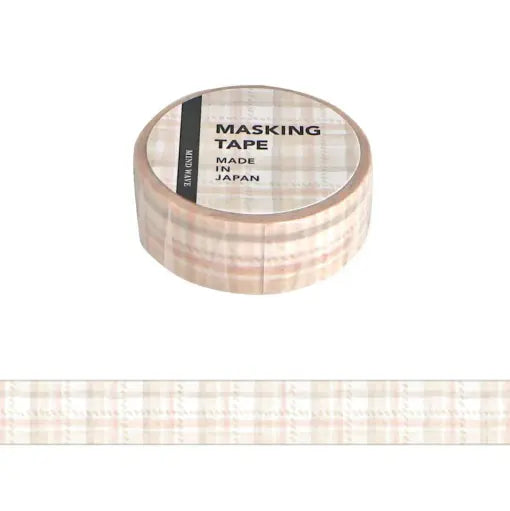 Mind Wave Pattern Washi Tape: Tartan