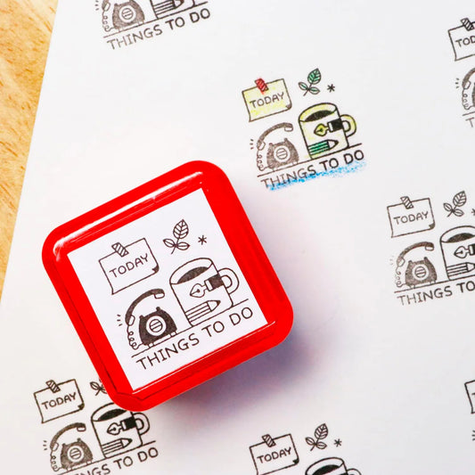 Eric Small Things x Sanby Self Inking Stamps: To Do List