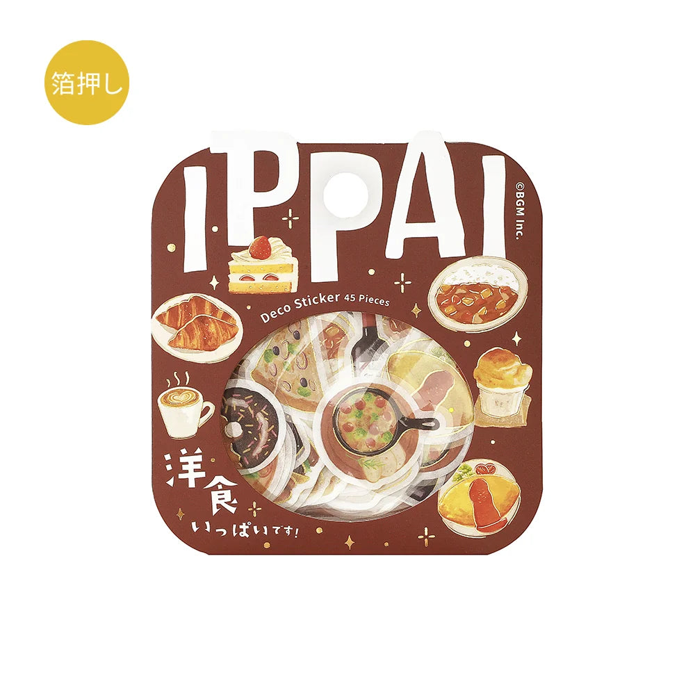BGM Ippai Flake Stickers (Western Foods)