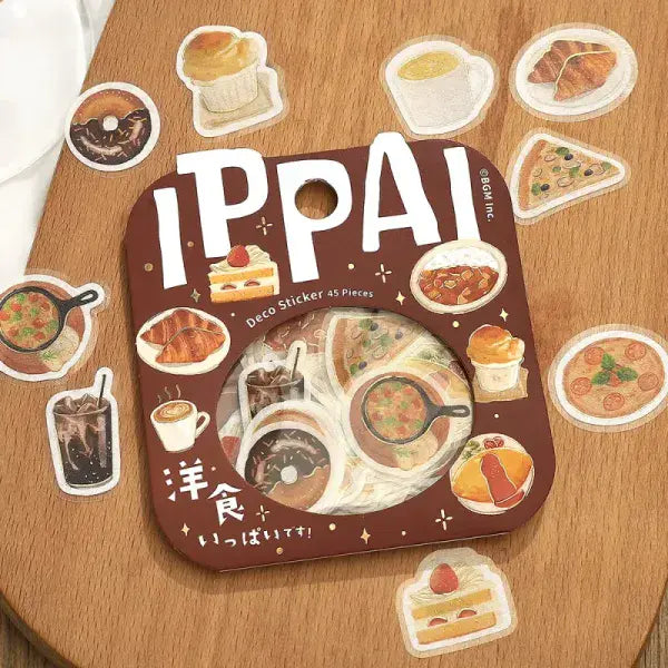 BGM Ippai Flake Stickers (Western Foods)